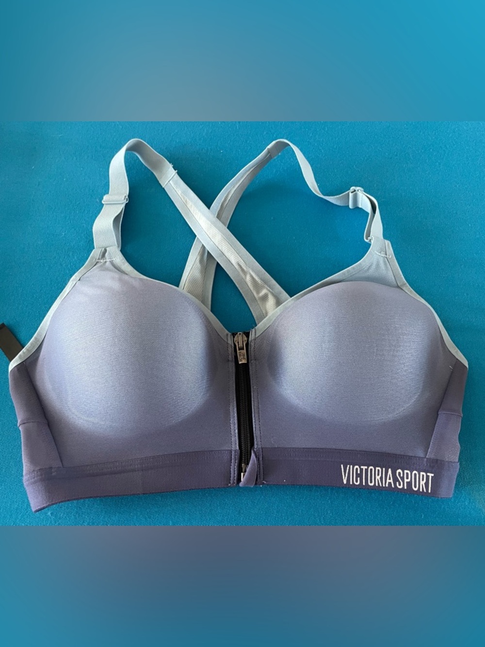 NWOT Victoria's Secret Sport Front-Zip Sports Bra 34B